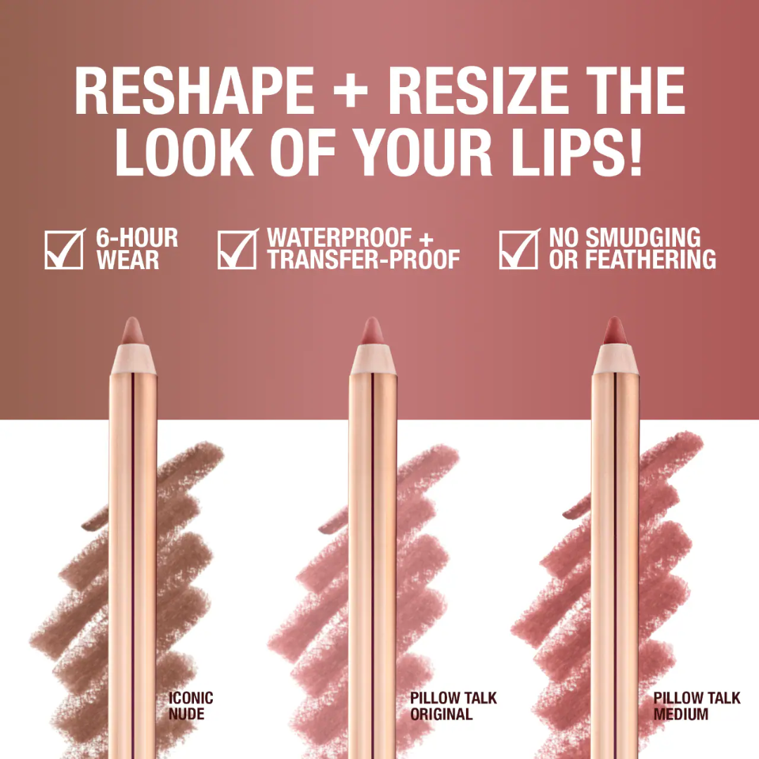 Charlotte Tilbury Mini Iconic Lip Cheat Lip Liner Trio