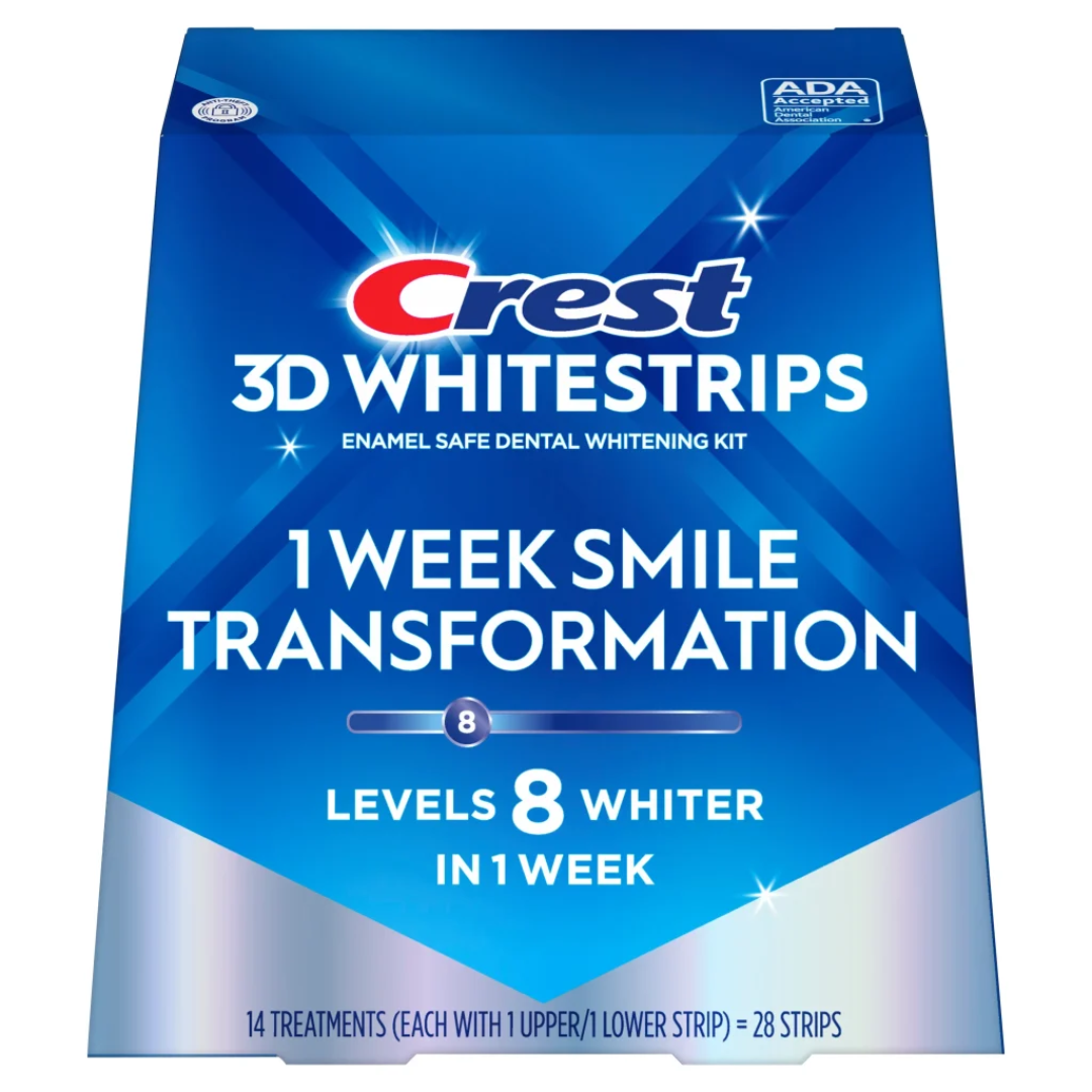 Crest 3D Whitestrips 1 Week Smile Transformation
