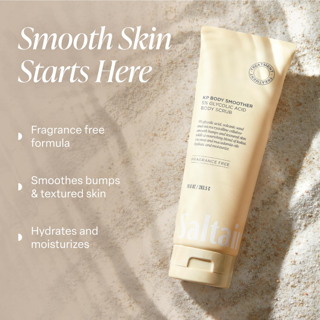 Saltair KP Body Smoother 10% Glycolic Body Scrub
