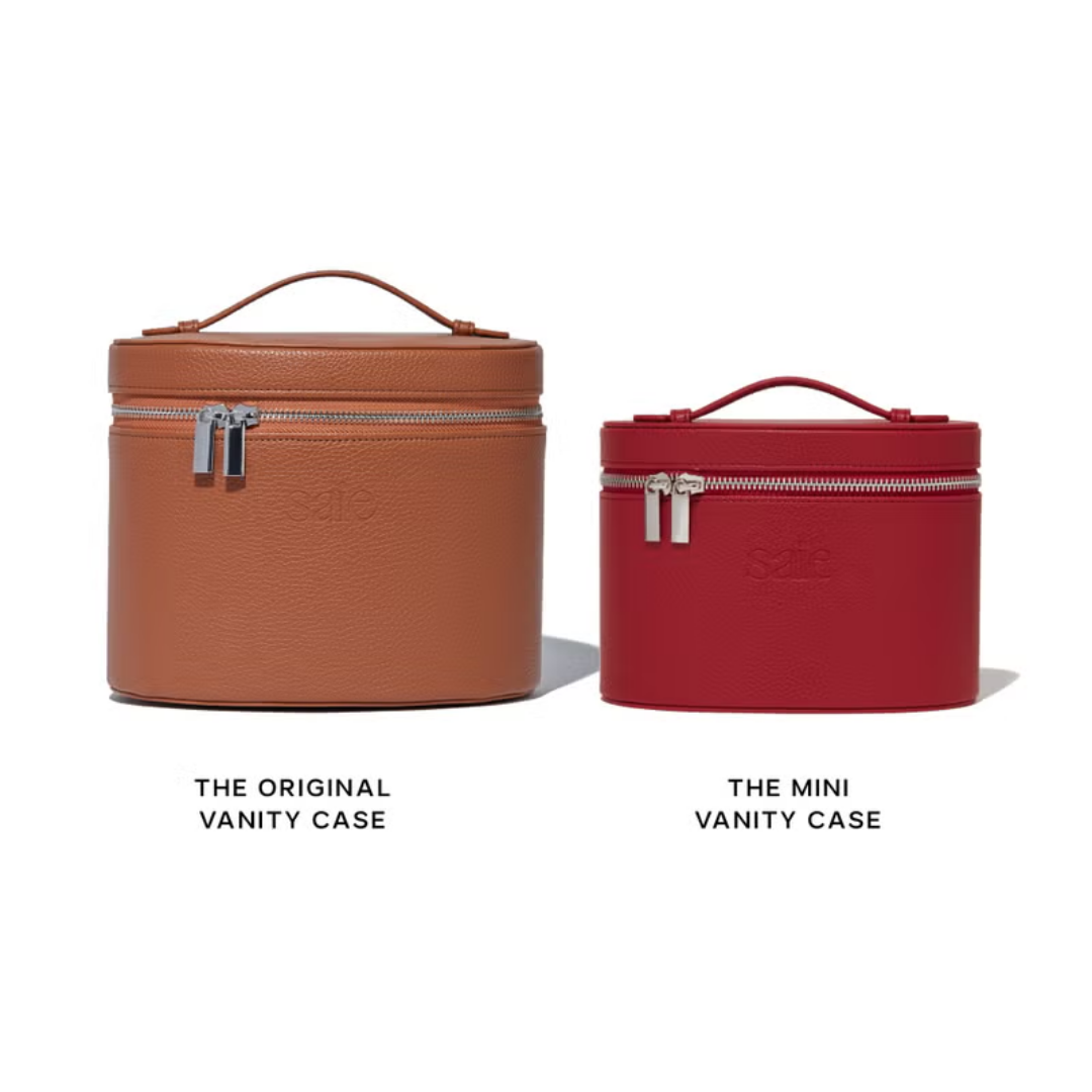 Saie Mini Vanity Case Red
