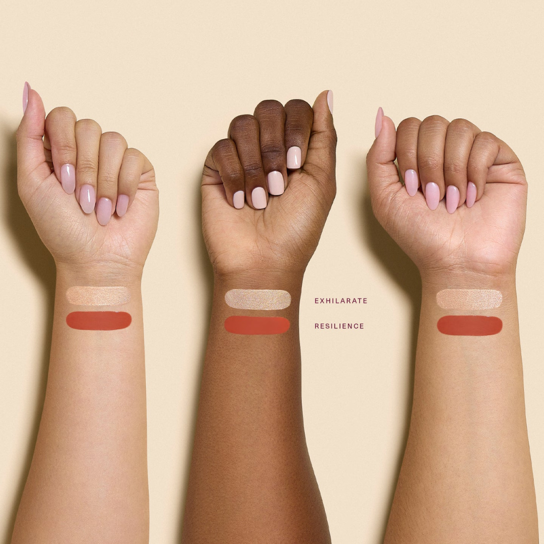 Rare Beauty Warm Radiance Mini Blush & Luminizer Duo