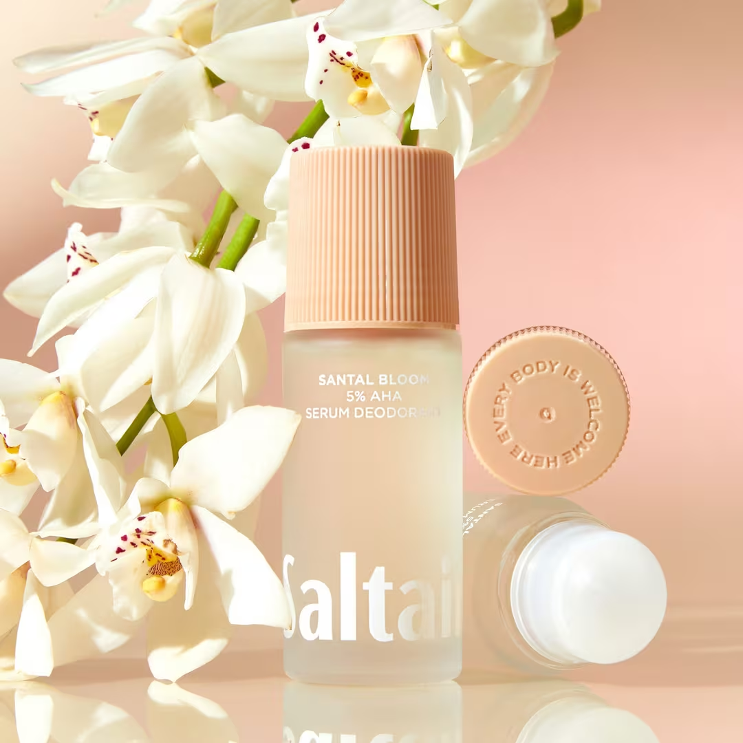 Saltair Santal Bloom 5% AHA Serum Deodorant