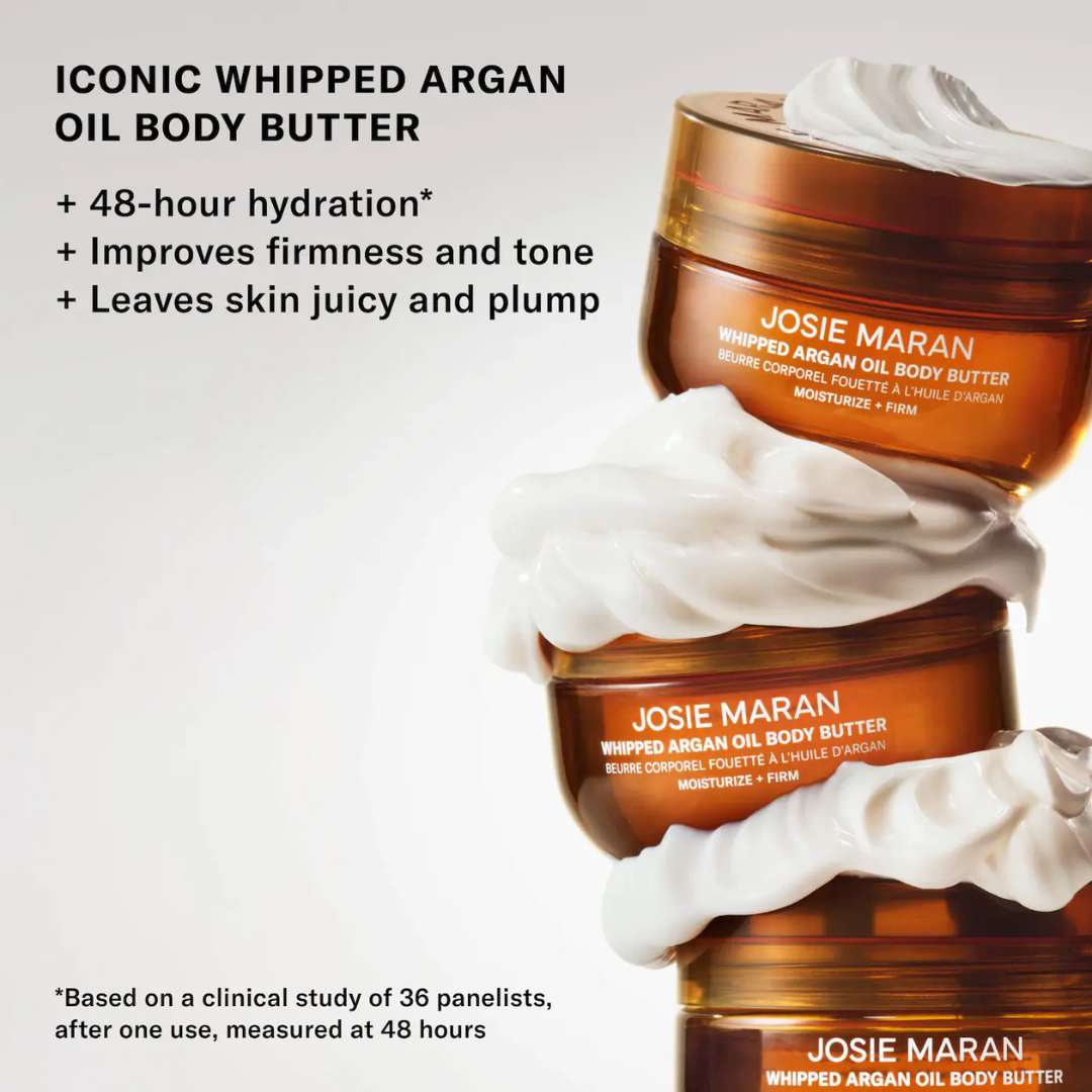 Josie Maran Golden Hour Mini Bodycare Ritual Gift Set for Hydration