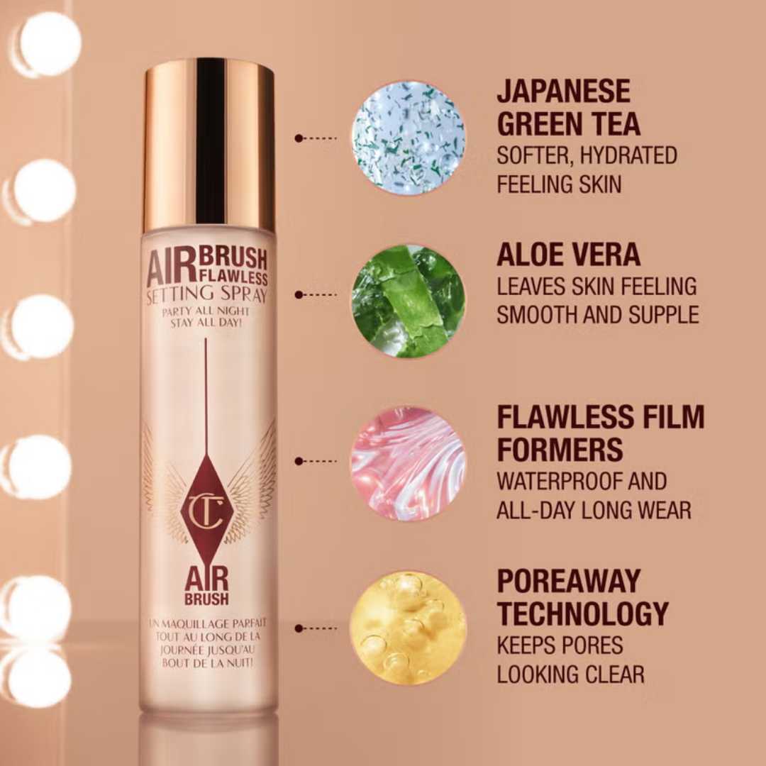 Charlotte Tilbury Airbrush Flawless Setting Spray Duo (20% Saving)