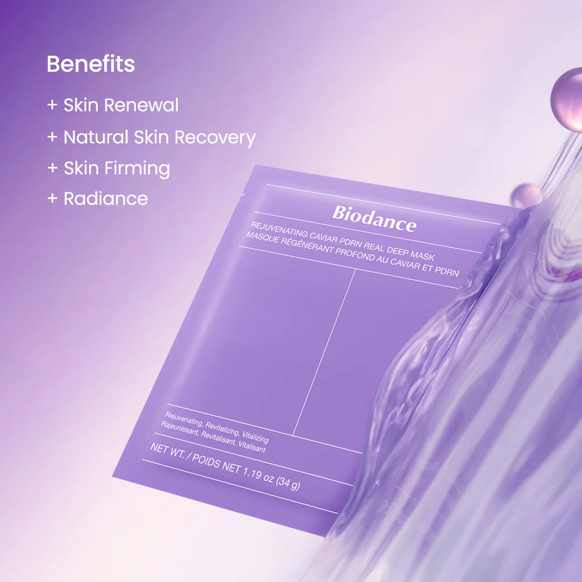 Biodance Rejuvinating Caviar PDRN Real Deep Mask