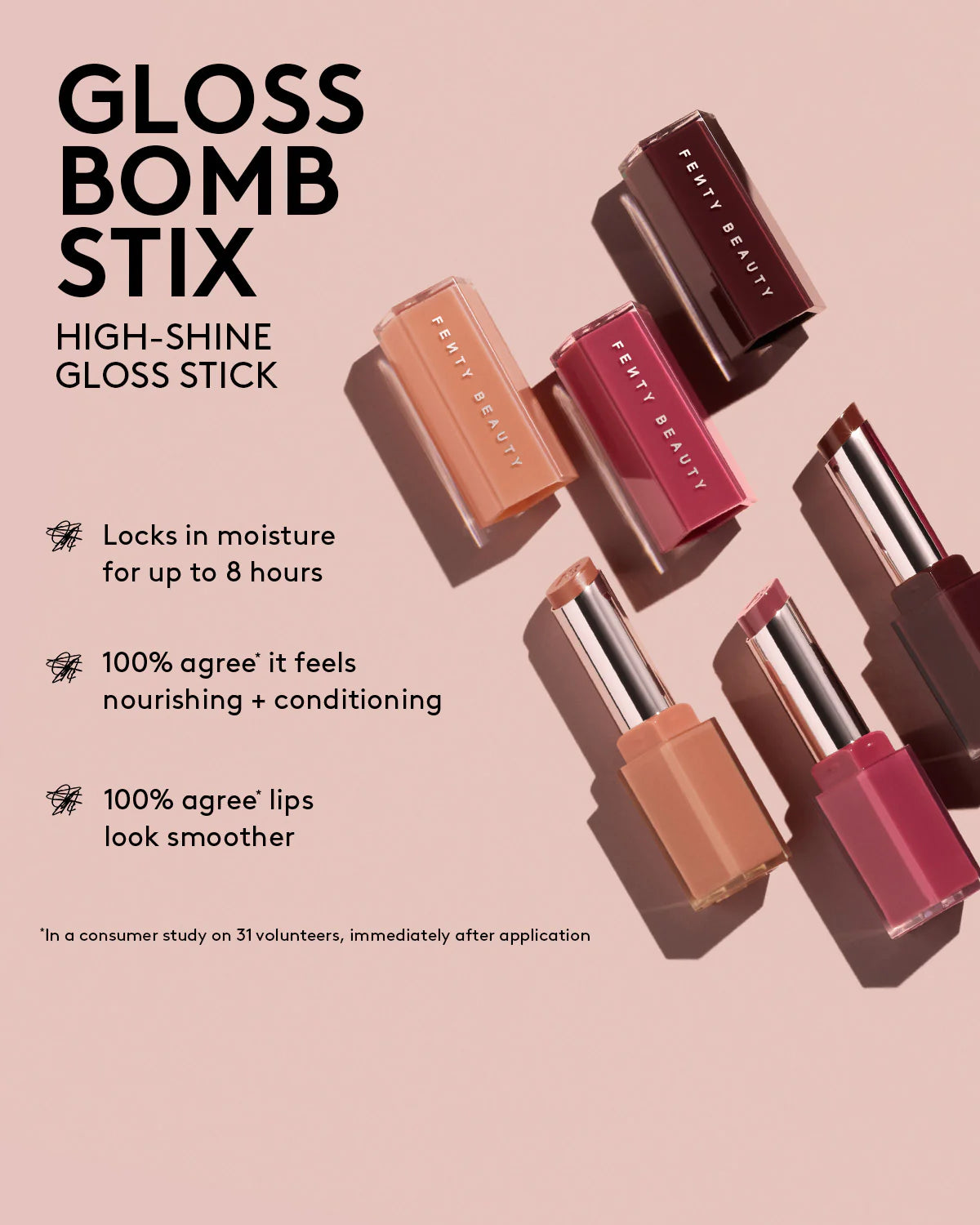 Fenty Beauty Gloss Bomb Stix 3.6g (Various Shades)