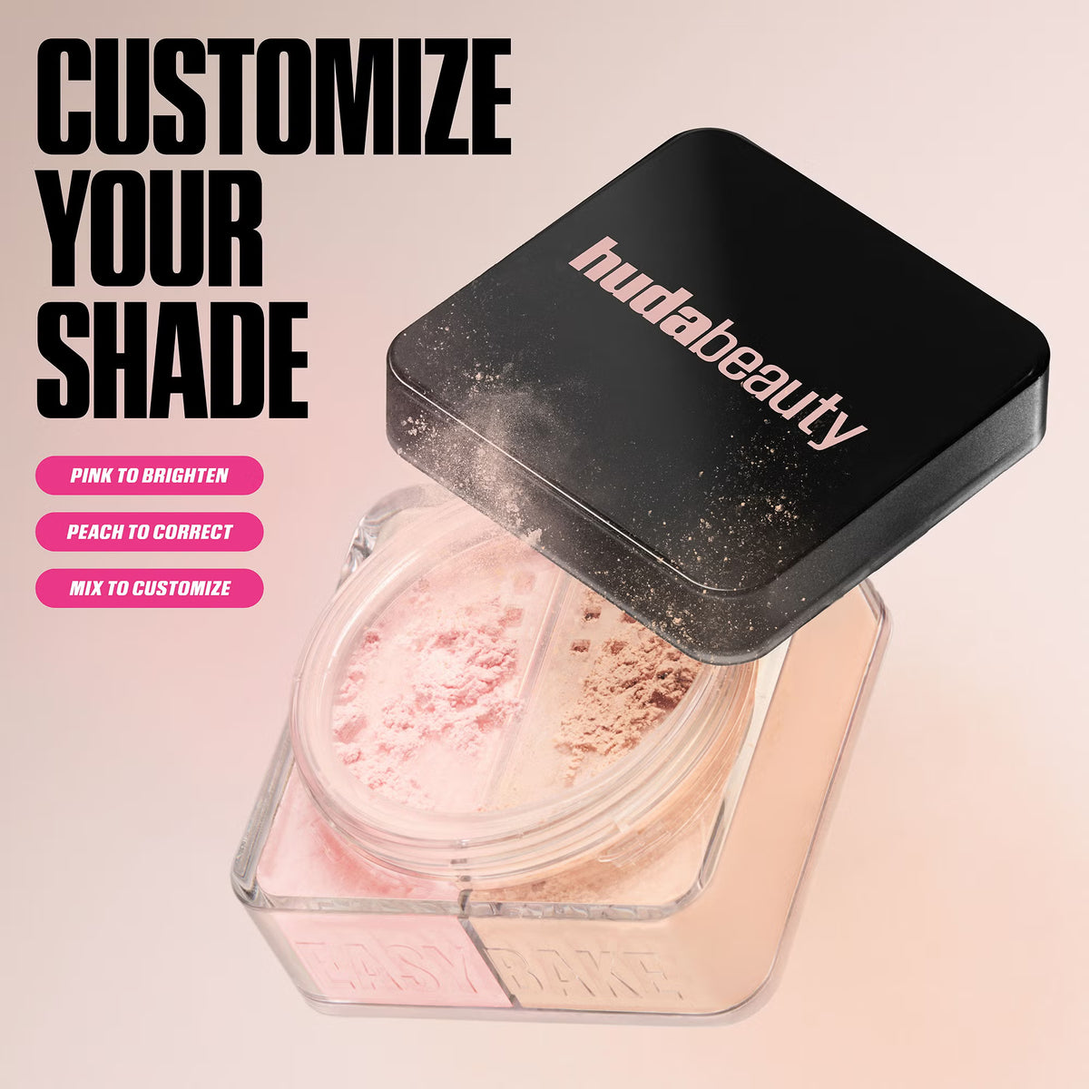 HUDA BEAUTY Easy Bake Loose Powder Duo
