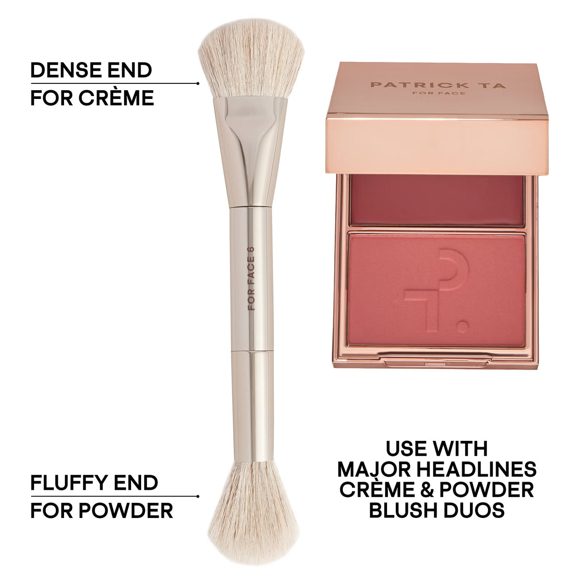 PATRICK TA Precision Blush Brush