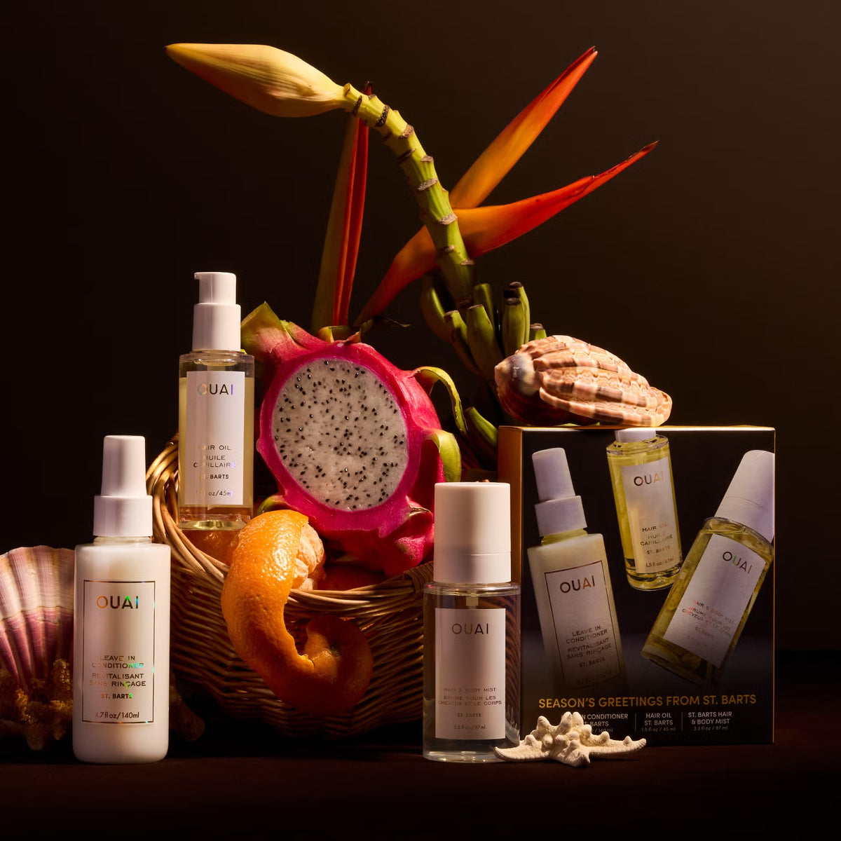 OUAI Season Greetings From St. Barts Holiday Kit