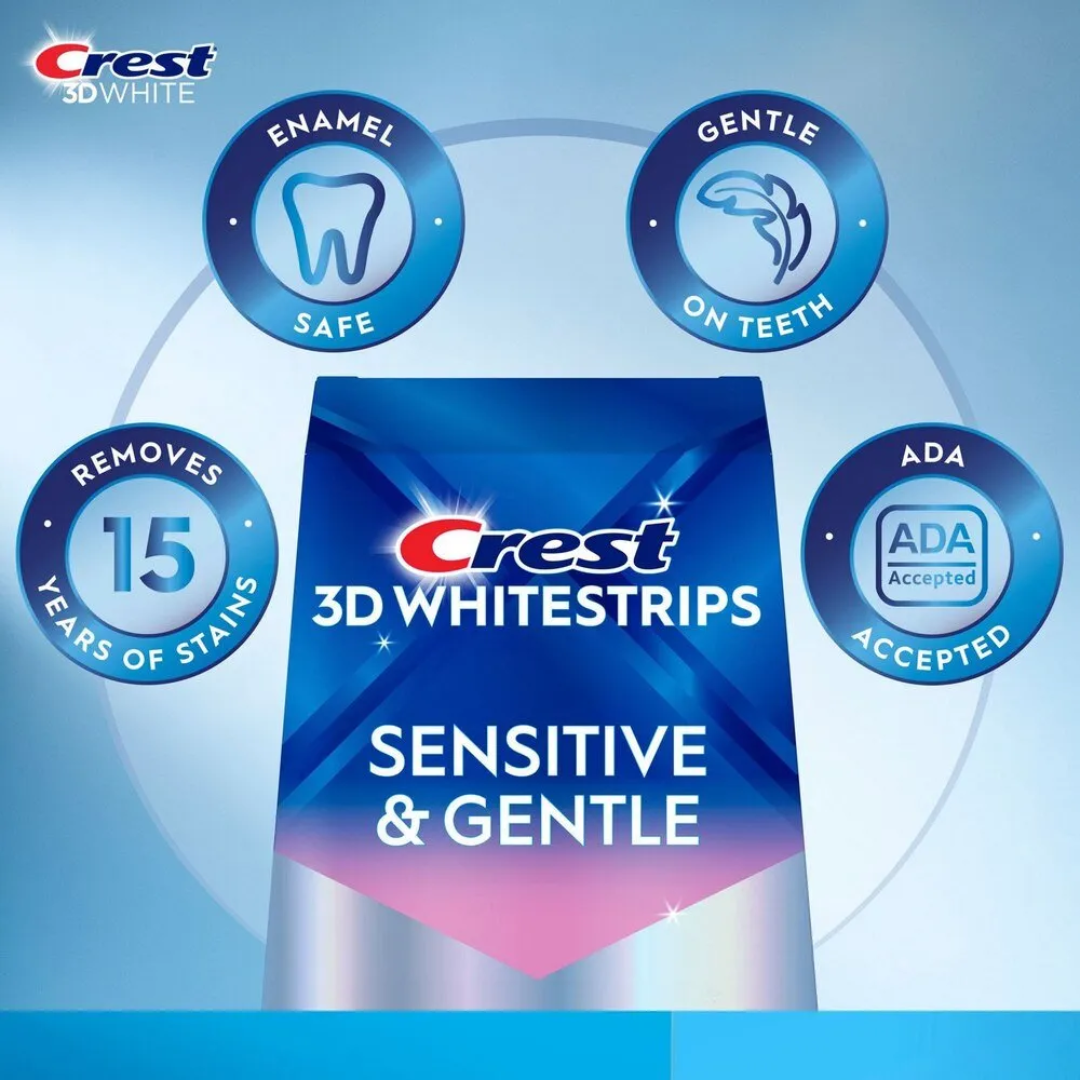 Crest 3D Whitestrips Sensitive & Gentle