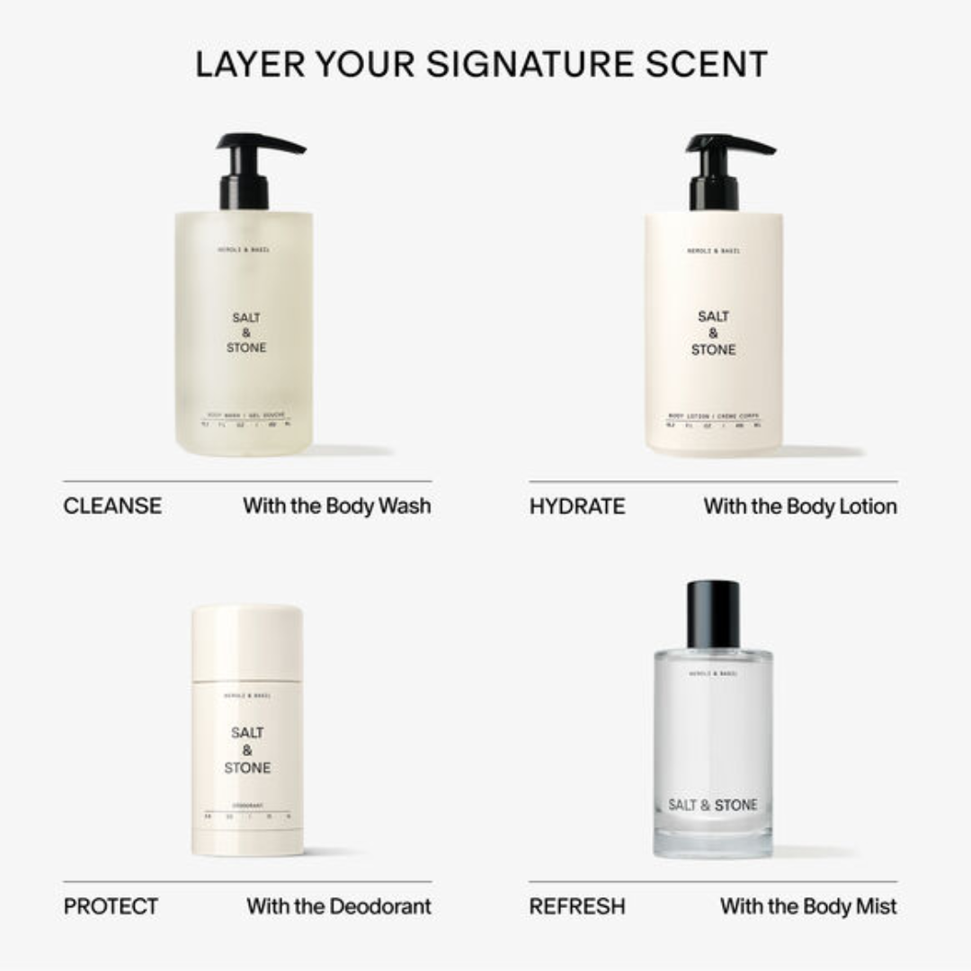 Salt & Stone Neroli & Basil Deodorant