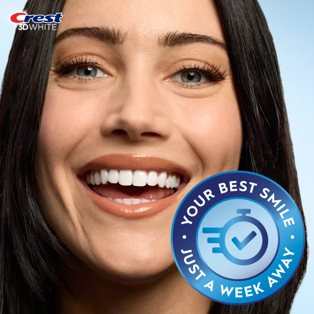 Crest 3D Whitestrips 1 Week Smile Transformation