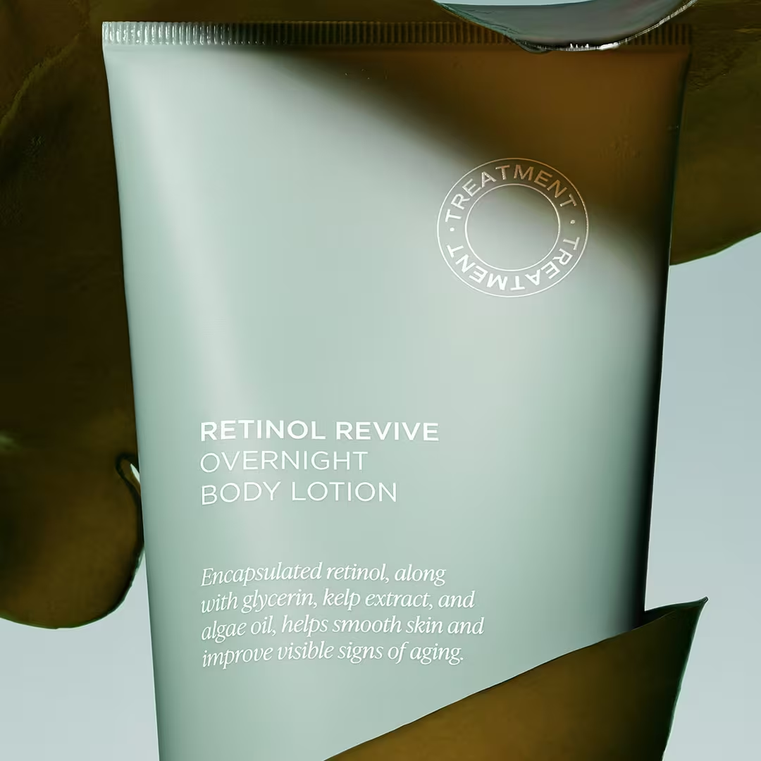 Saltair Retinol Revive Lightweight Overnight Body Lotion with Glycolic Acid