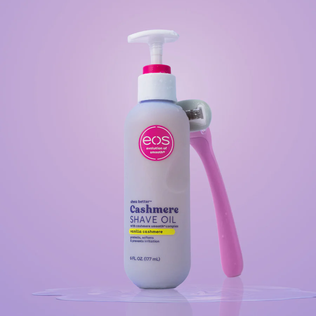 eos Vanilla Cashmere Shave Oil