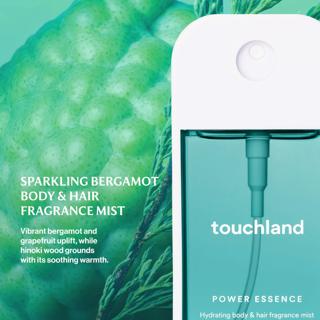Touchland  Sparkling Bergamot Power Essence Body & Hair Fragrance Mist