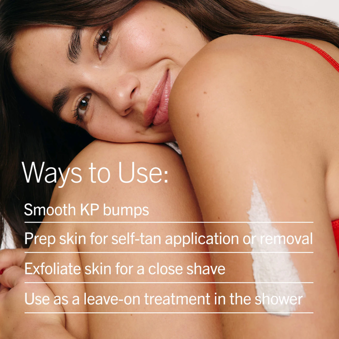 First Aid Beauty  KP Bump Eraser Body Scrub with 10% AHA – Body Exfoliant for Keratosis Pilaris