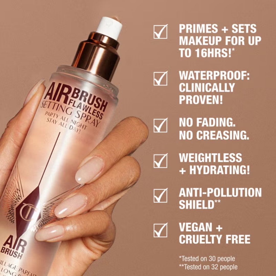 Charlotte Tilbury Airbrush Flawless Setting Spray Duo (20% Saving)
