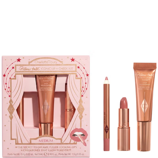 Charlotte Tilbury Pillow Talk Iconic Lip + Cheek Kit - Medium