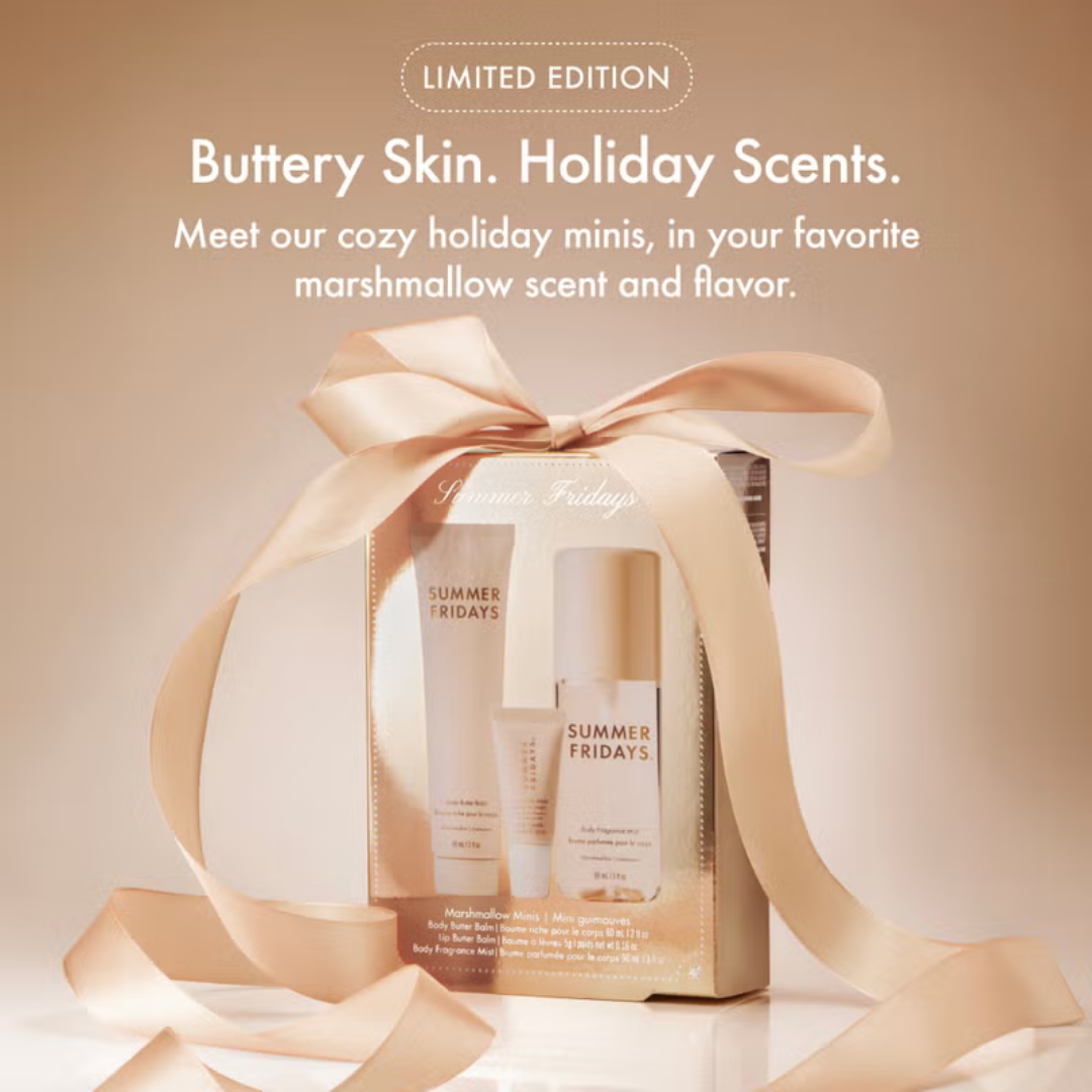 Summer Fridays Travel Body Set: Marshmallow Minis