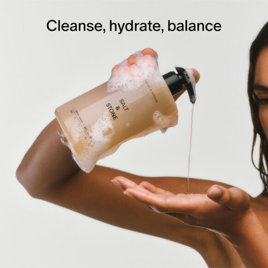 Salt & Stone Santal & Vetiver Body Wash 450ml