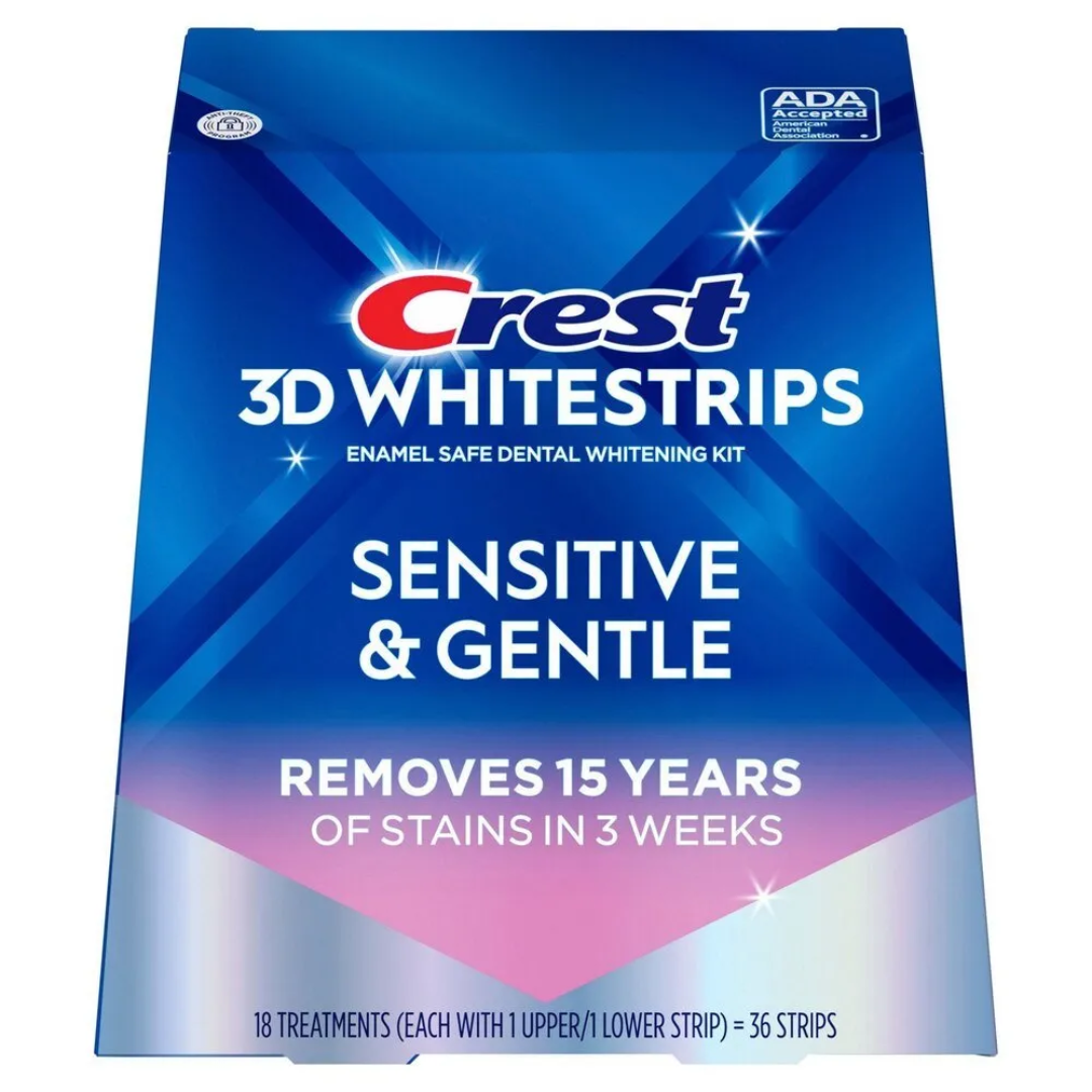 Crest 3D Whitestrips Sensitive & Gentle