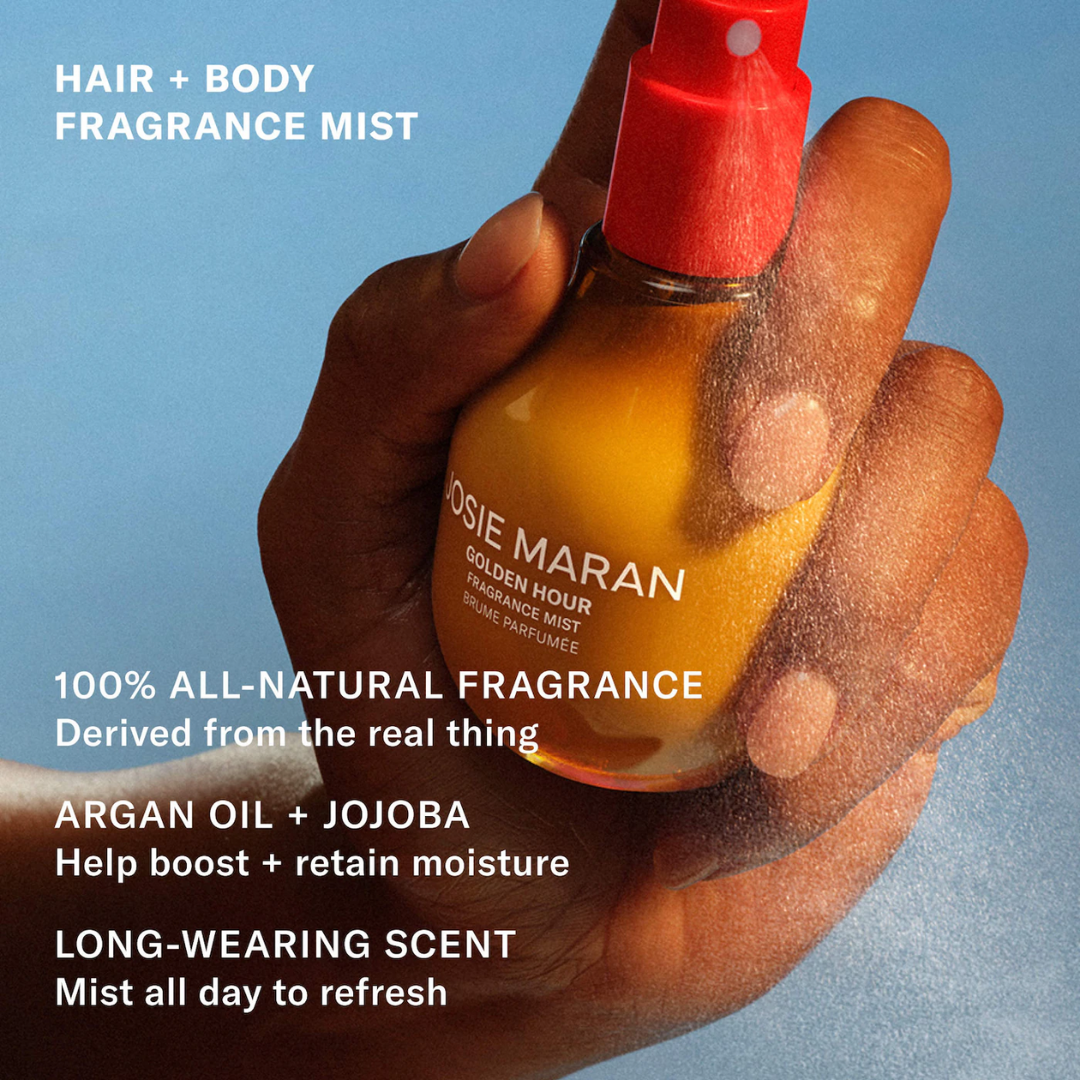Josie Maran Golden Hour Mini Bodycare Ritual Gift Set for Hydration