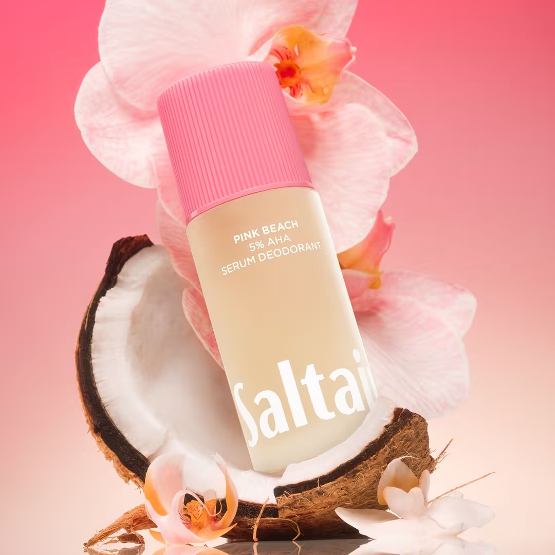 Saltair Pink Beach 5% AHA Serum Deodorant