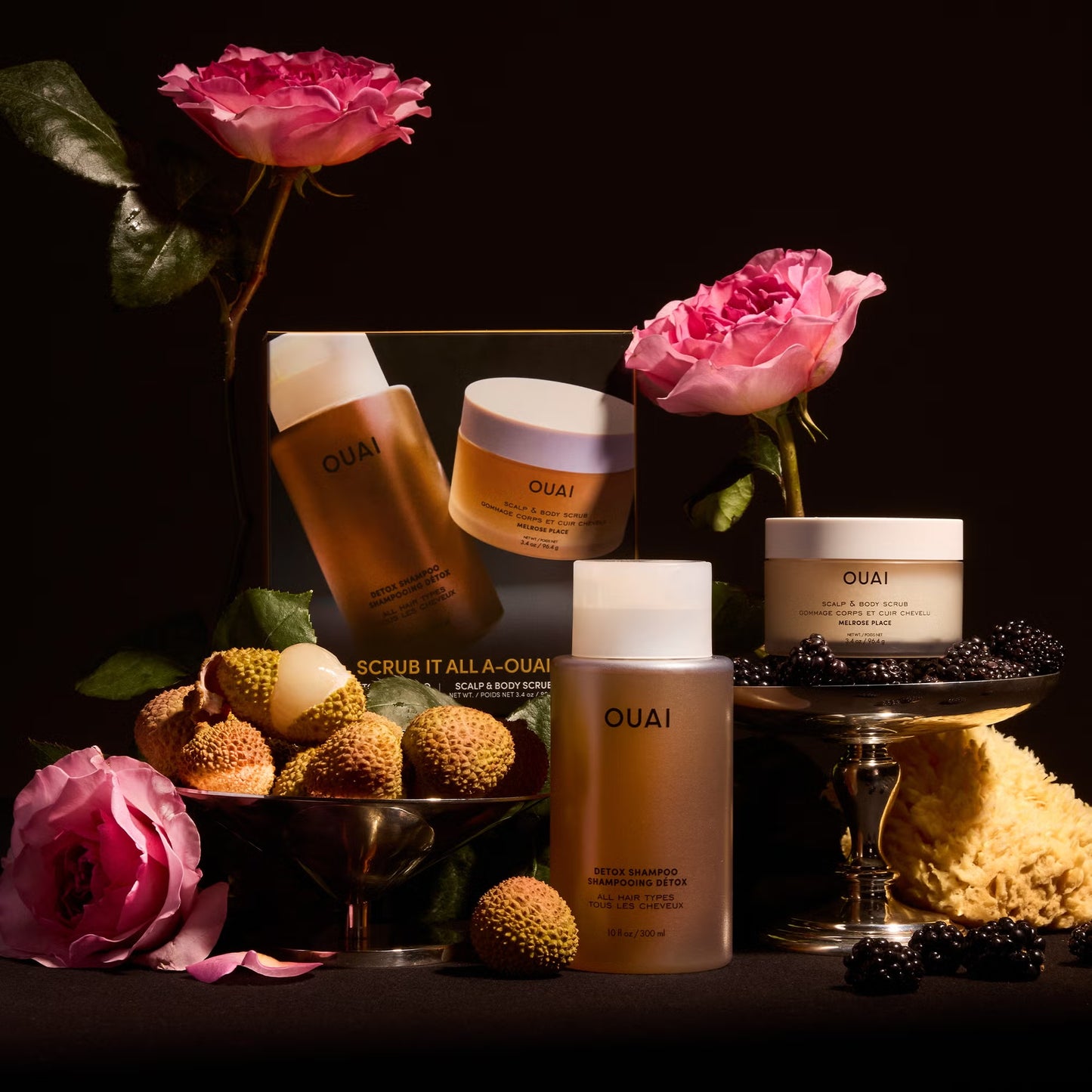 OUAI Scrub It All A-OUAI Holiday Kit 2025