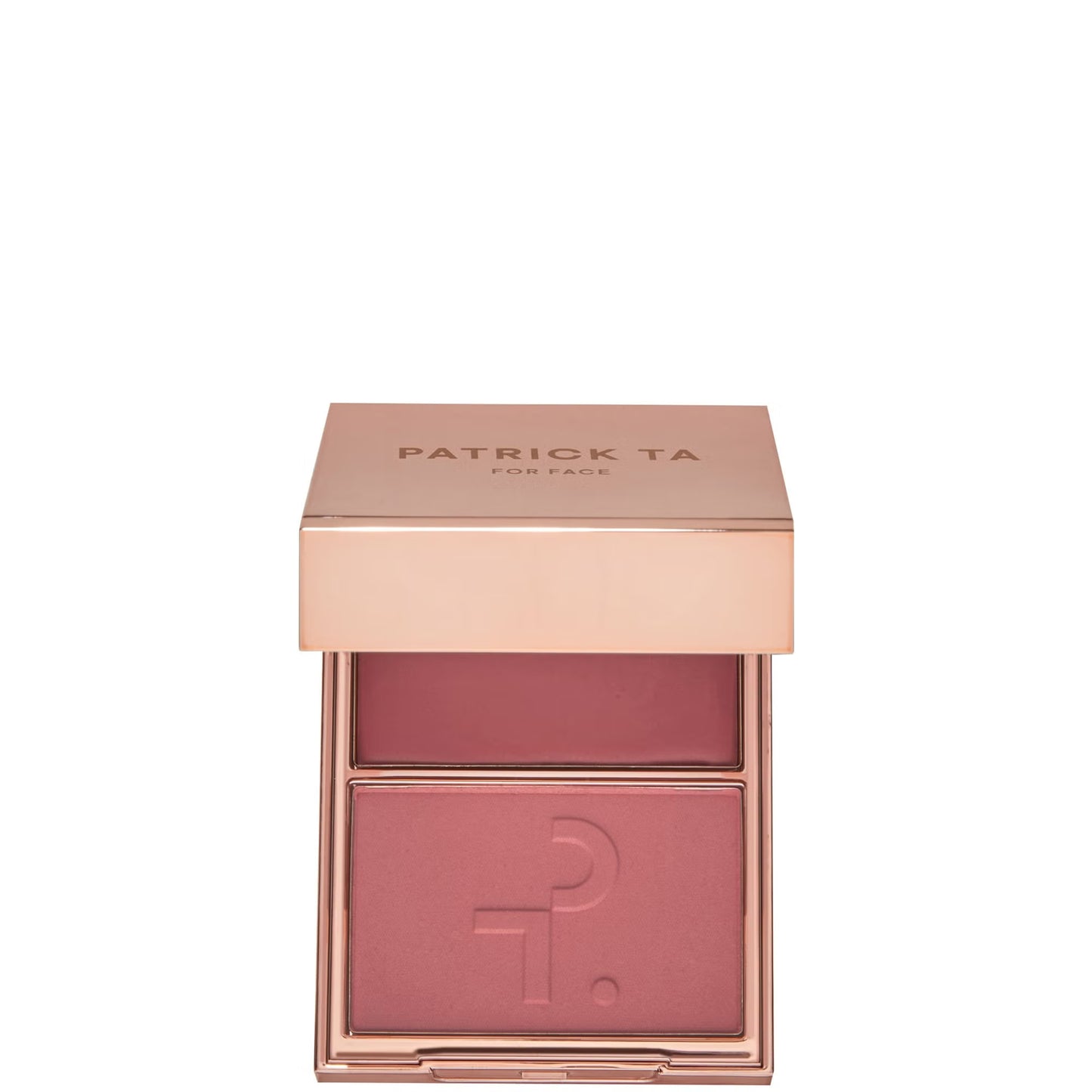 PATRICK TA Major Headlines Double-Take Cream and Powder Blush Duo (Various Shades)