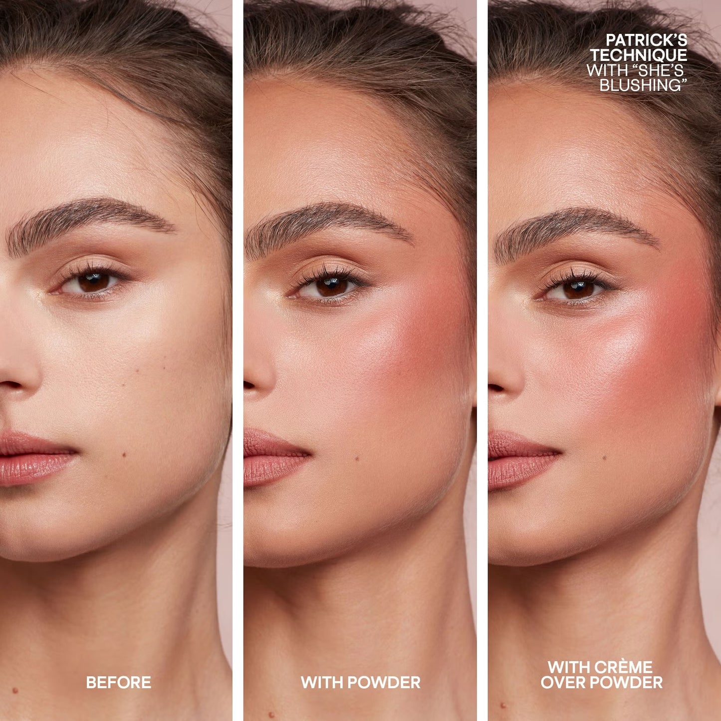 PATRICK TA Major Headlines Double-Take Cream and Powder Blush Duo (Various Shades)