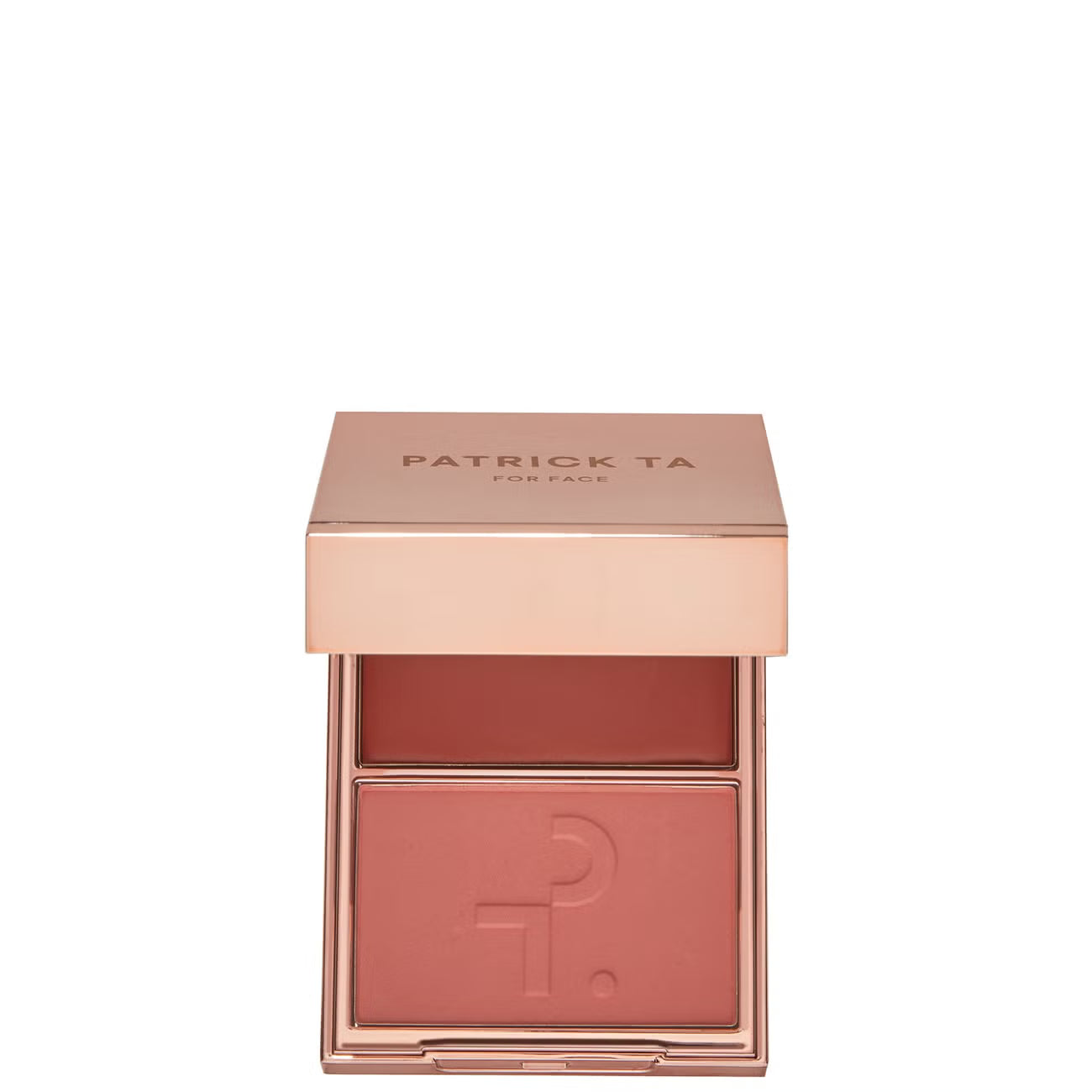PATRICK TA Major Headlines Double-Take Cream and Powder Blush Duo (Various Shades)