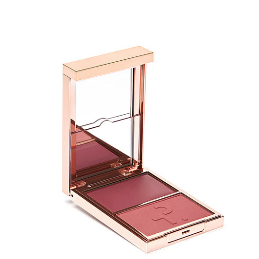 PATRICK TA Major Headlines Double-Take Cream and Powder Blush Duo (Various Shades)