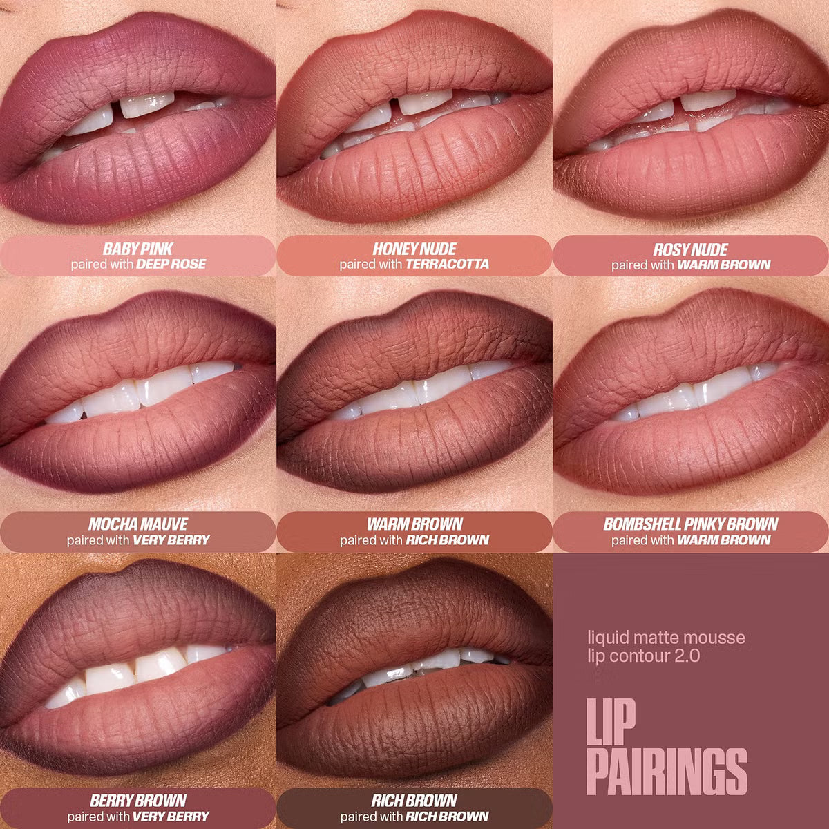 Huda Beauty Liquid Matte Mousse  (Various Shades)
