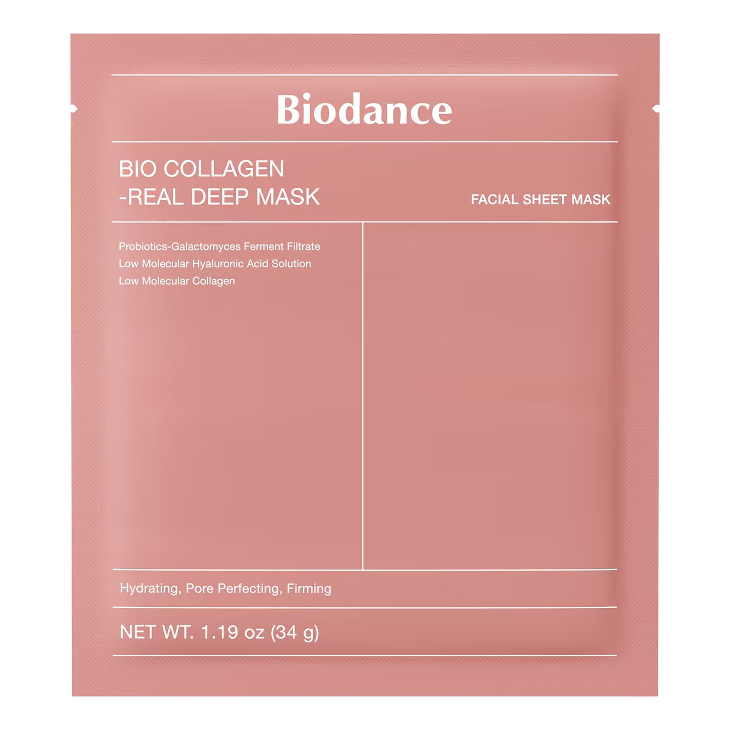 Biodance Bio Collagen Real Deep Mask - Hydrating and Firming Mask