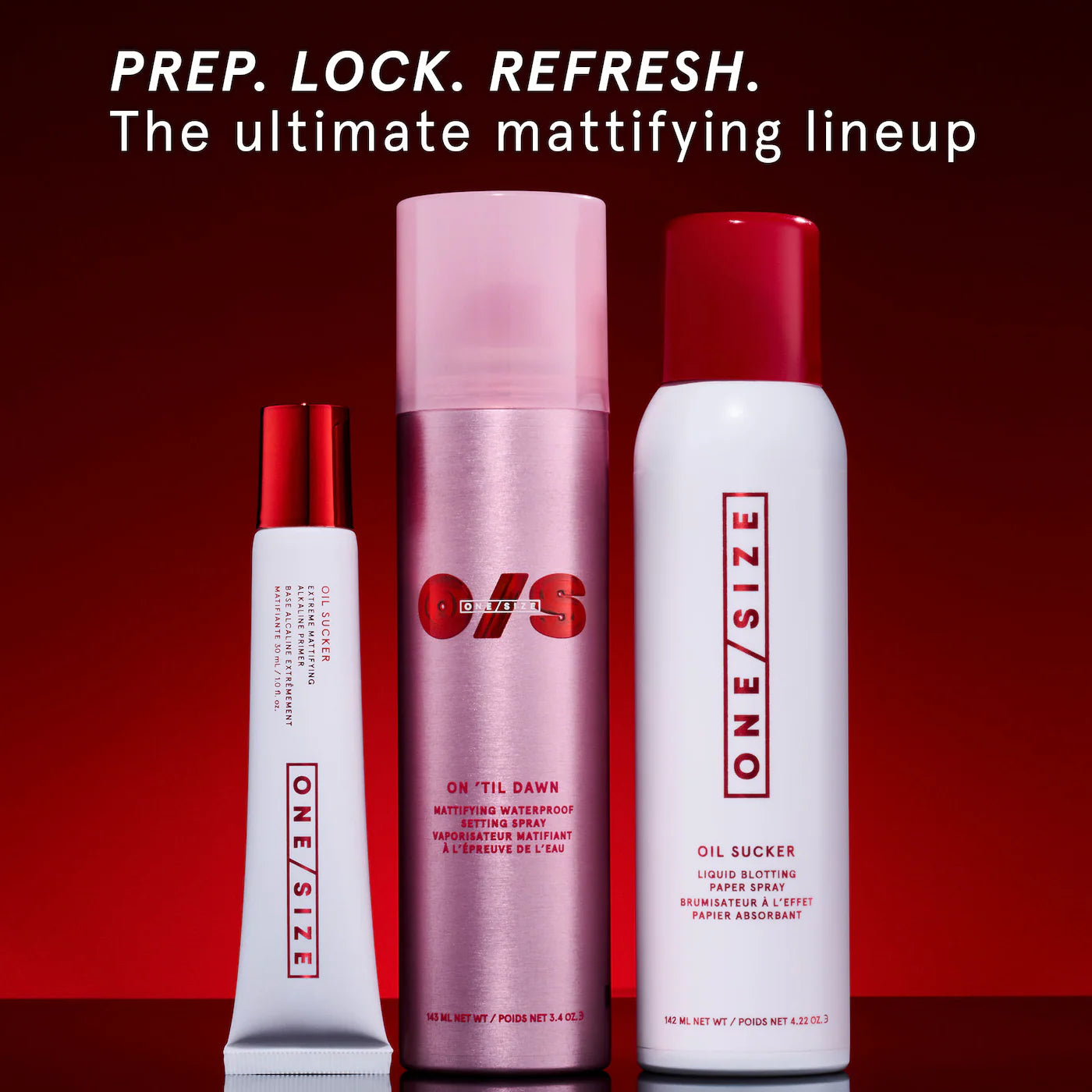 ONE/SIZE Oil Sucker Liquid Blotting Paper Touch Up Spray
