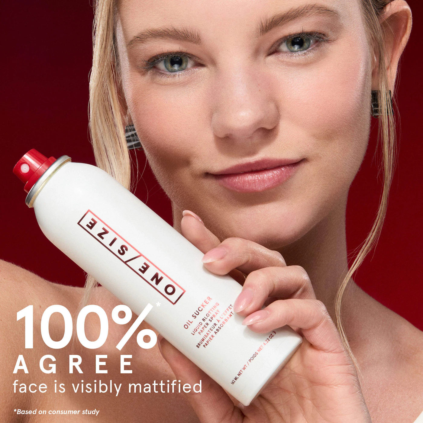ONE/SIZE Oil Sucker Liquid Blotting Paper Touch Up Spray
