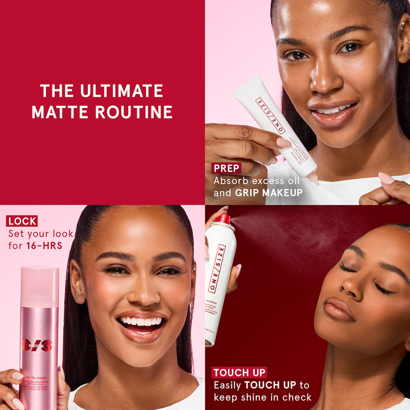 ONE/SIZE Oil Sucker Liquid Blotting Paper Touch Up Spray