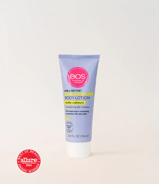 eos Vanilla Cashmere Travel Body Lotion 74mL