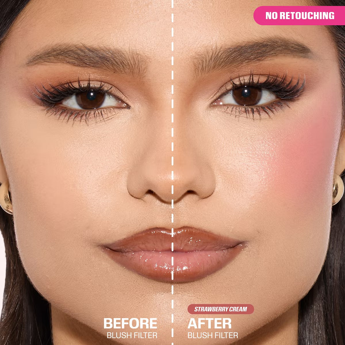 Huda Beauty Baby Blush Duo Mild Mocktail - Strawberry Cream + Ube