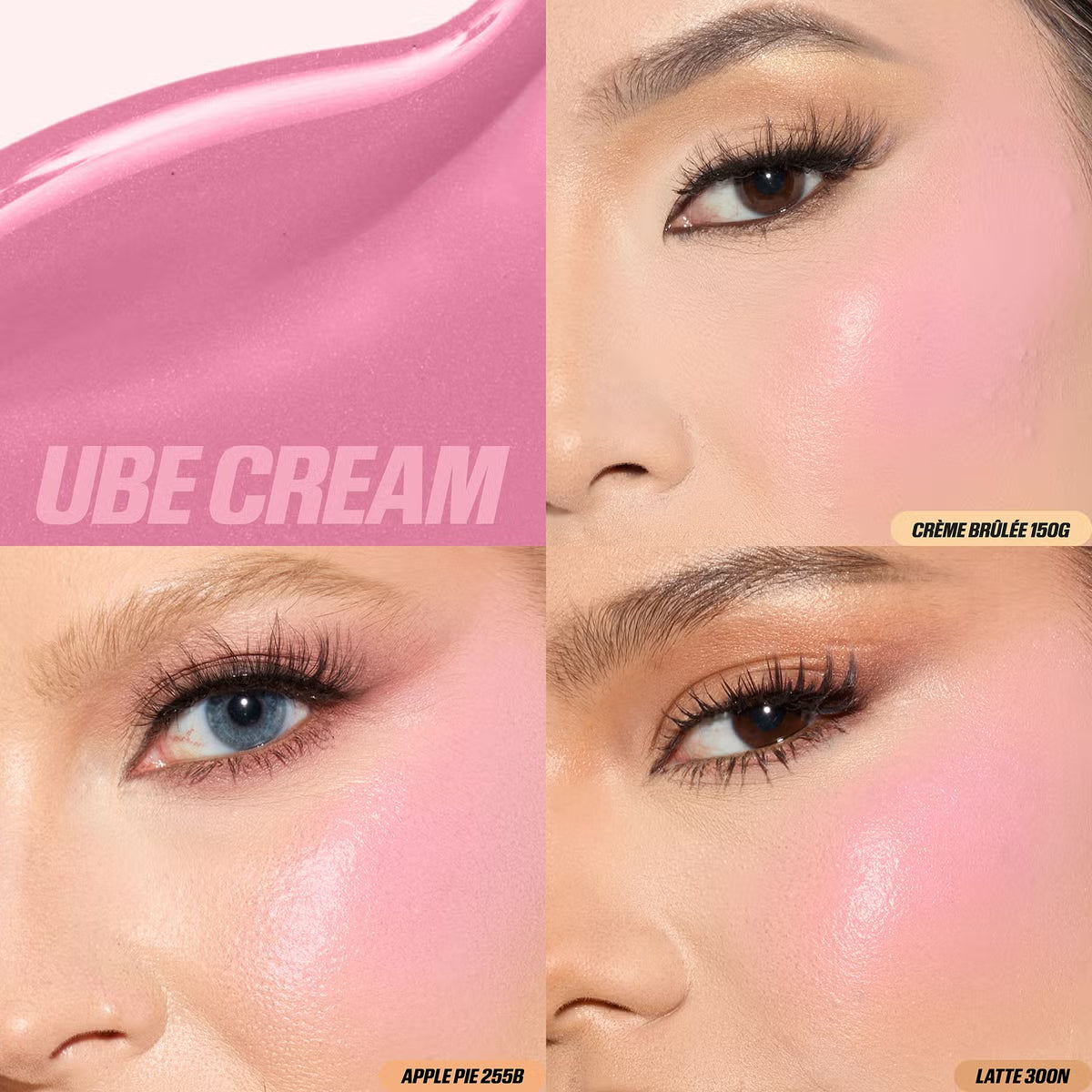 Huda Beauty Baby Blush Duo Mild Mocktail - Strawberry Cream + Ube