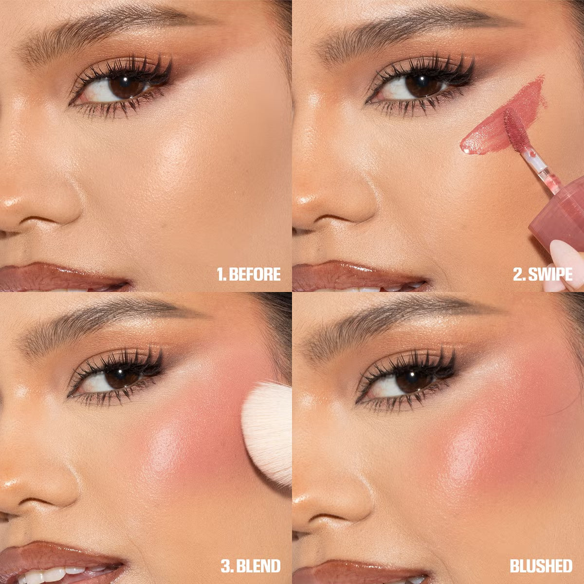Huda Beauty Baby Blush Duo Mild Mocktail - Strawberry Cream + Ube