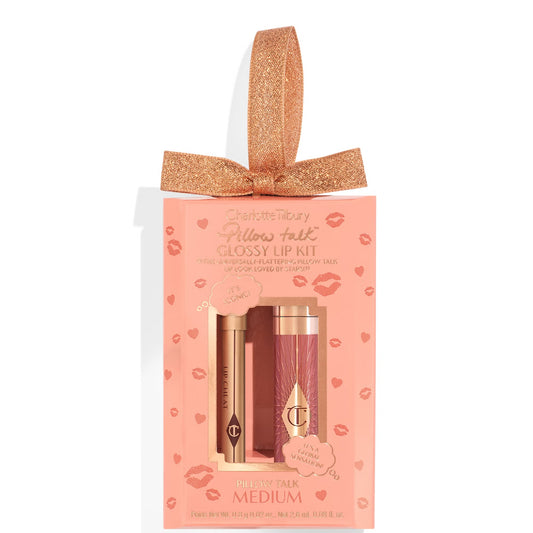 Charlotte Tilbury Pillow Talk Medium Glossy Lips Duo