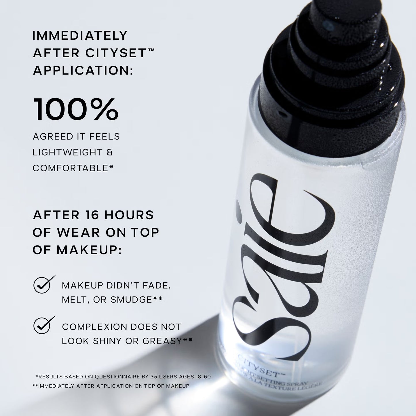 Saie CitySet™ Lightweight Setting Spray 95ml