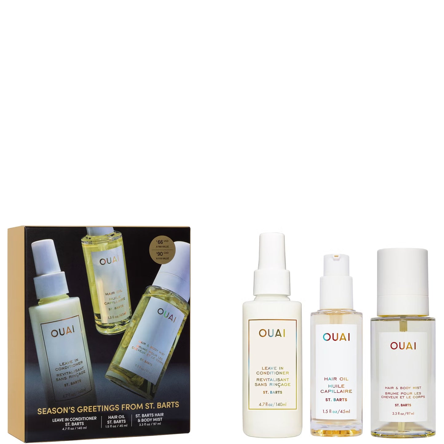 OUAI Season Greetings From St. Barts Holiday Kit
