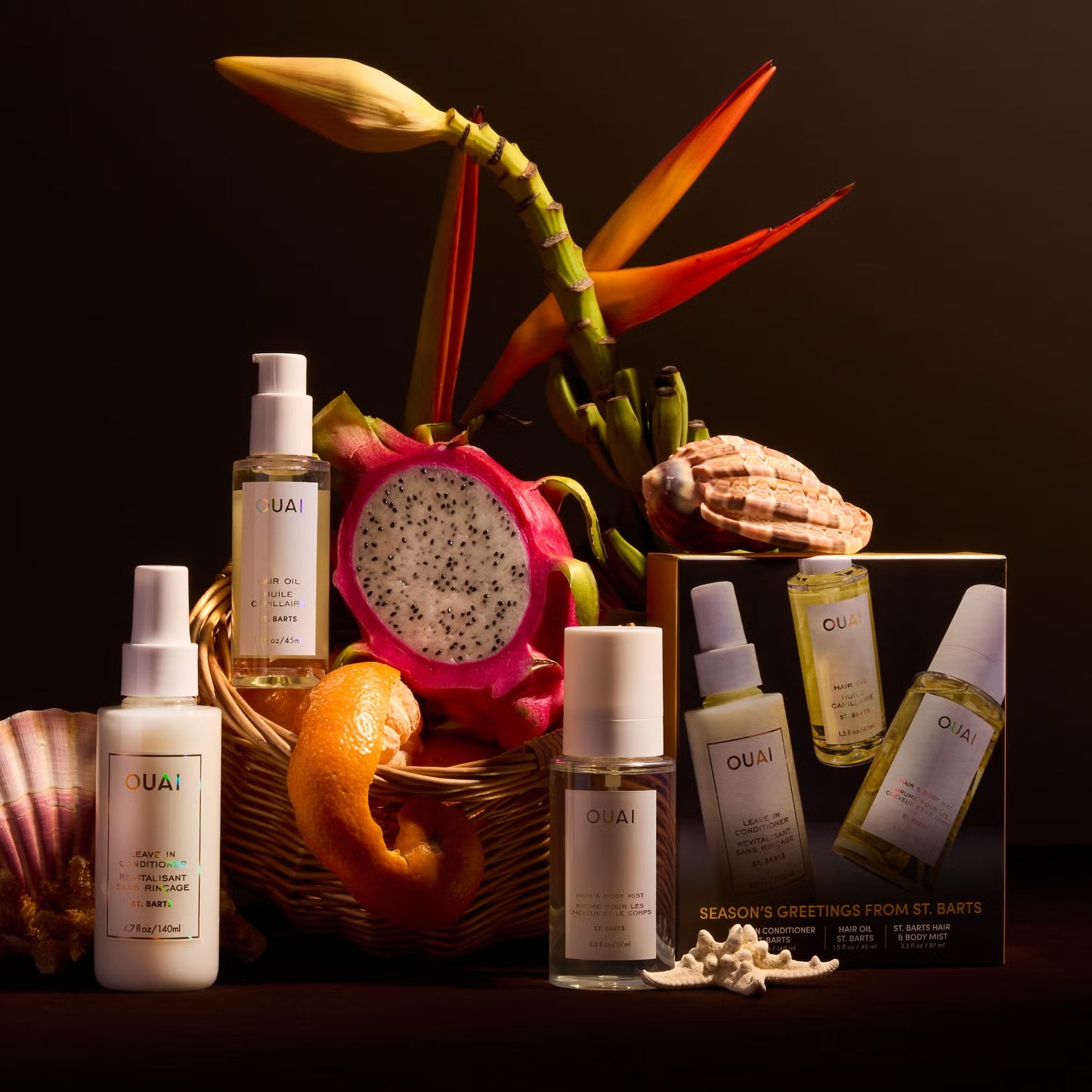OUAI Season Greetings From St. Barts Holiday Kit