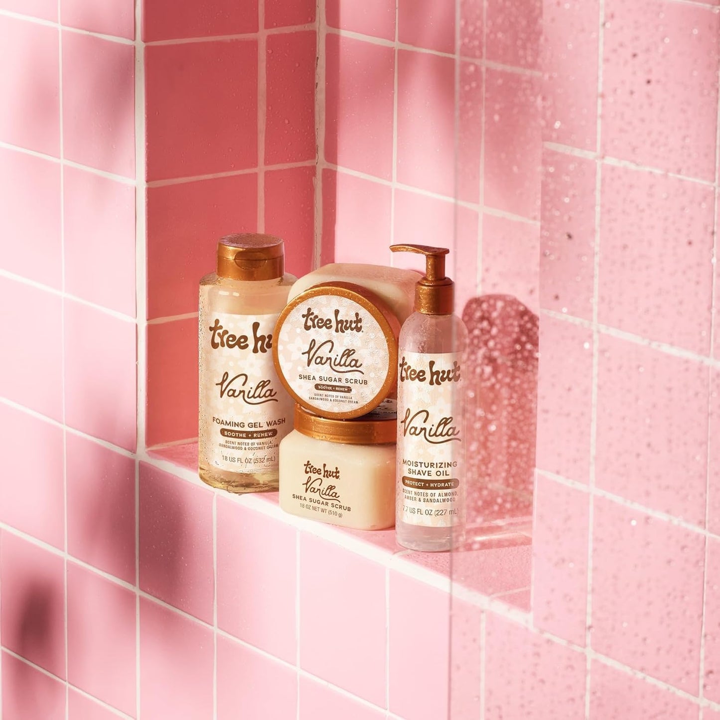 Tree Hut Vanilla Mini Everything Shower Gift Set
