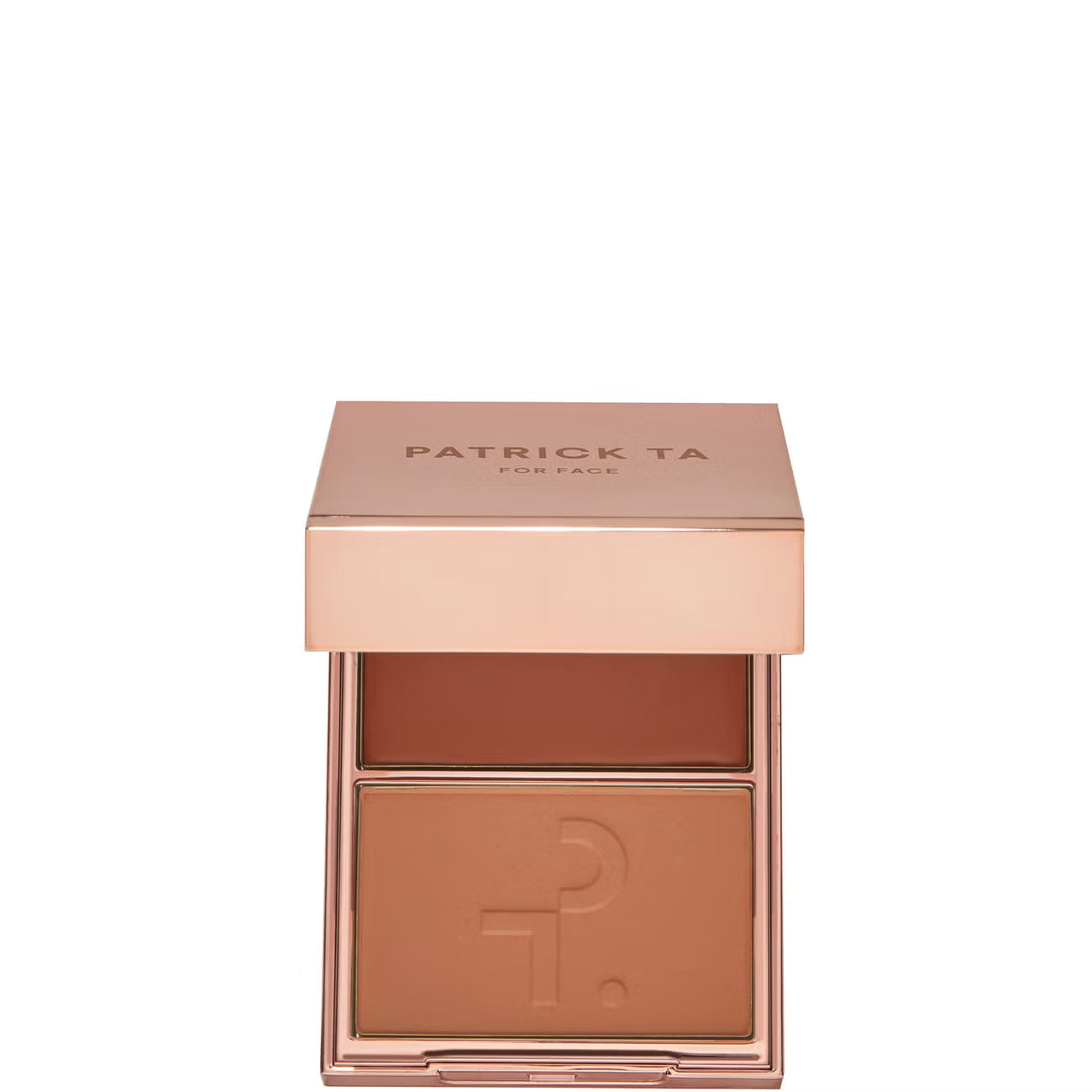 PATRICK TA Major Headlines Double-Take Cream and Powder Blush Duo (Various Shades)