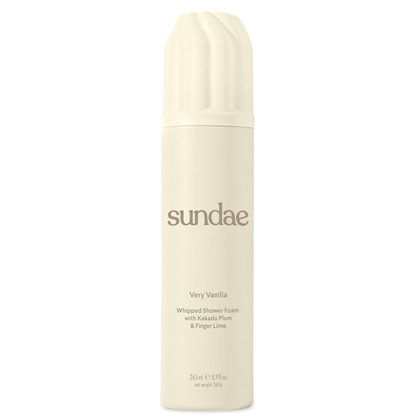 SUNDAE Very Vanilla Whipped Shower Foam 265ml