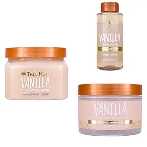 Tree Hut Vanilla Body Care Bundle