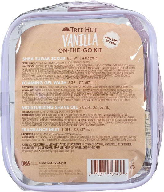Tree Hut Vanilla Mini Everything Shower Gift Set